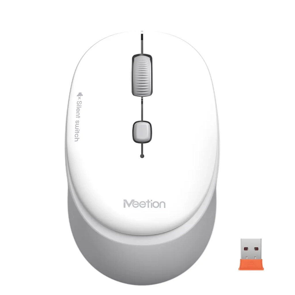 Мишка Meetion R571 Wireless White/Gray (MT-R571-C) - зображення 1