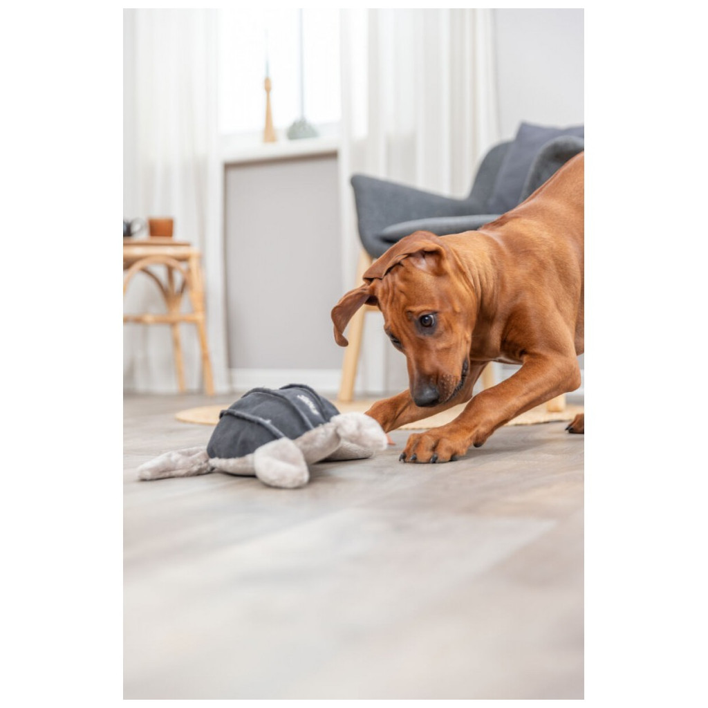 Іграшка для собак Trixie BE NORDIC Черепаха Хауке 34 см сіра (4011905360621) - зображення 7