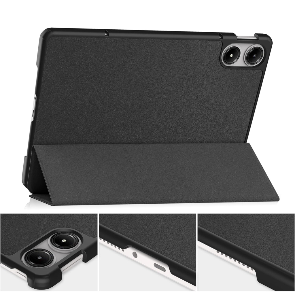 Чохол до планшета BeCover Smart Case Xiaomi Poco Pad 12.1" Black (711557) - зображення 4