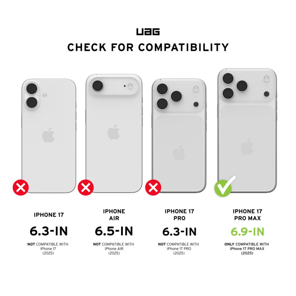 Чохол до мобільного телефона UAG Pathfinder MagSafe iPhone 17 Pro Max Orange (114549119797) - изображение 11