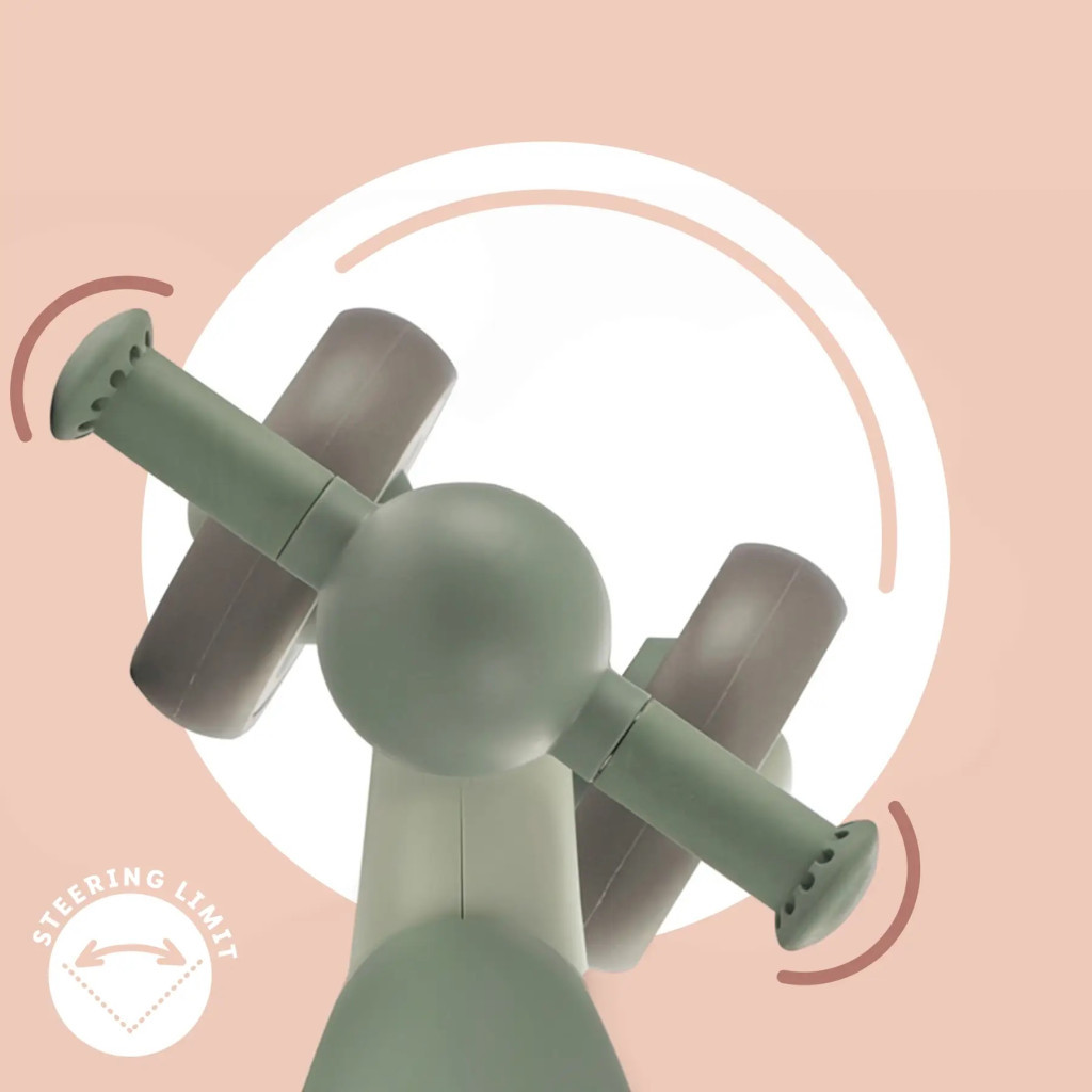 Біговел Kinderkraft Minibi каталка Leaf Green (KRMIBI00GRE0000) (5902533920075) - зображення 9