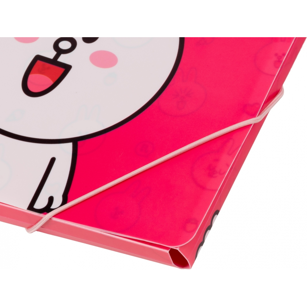 Папка на резинках Yes A4 Line Friends Cony (492097) - зображення 4