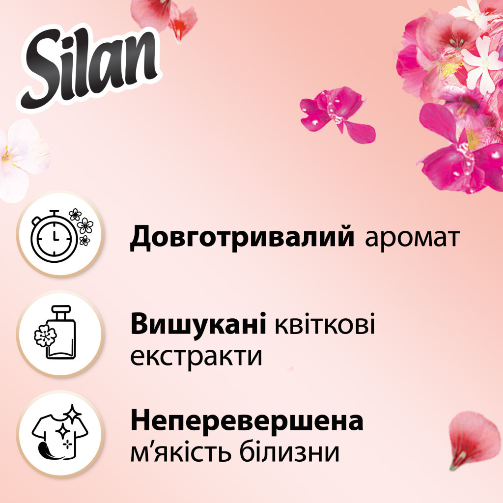 Кондиціонер для білизни Silan Supreme Blossom 1012 мл (9000101579758) - зображення 2