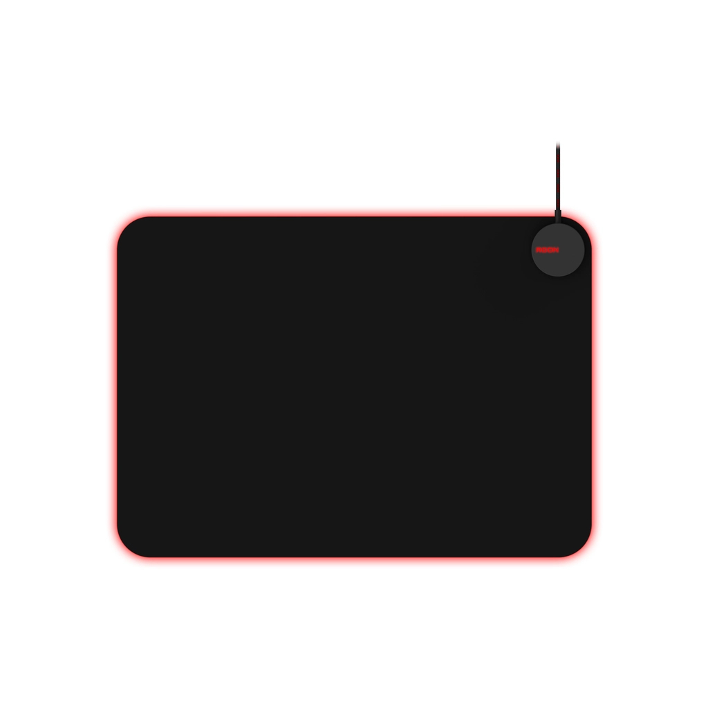 Килимок для мишки AOC AGON AMM700 RGB Mouse Mat M Black (AMM700DR0R) - зображення 1