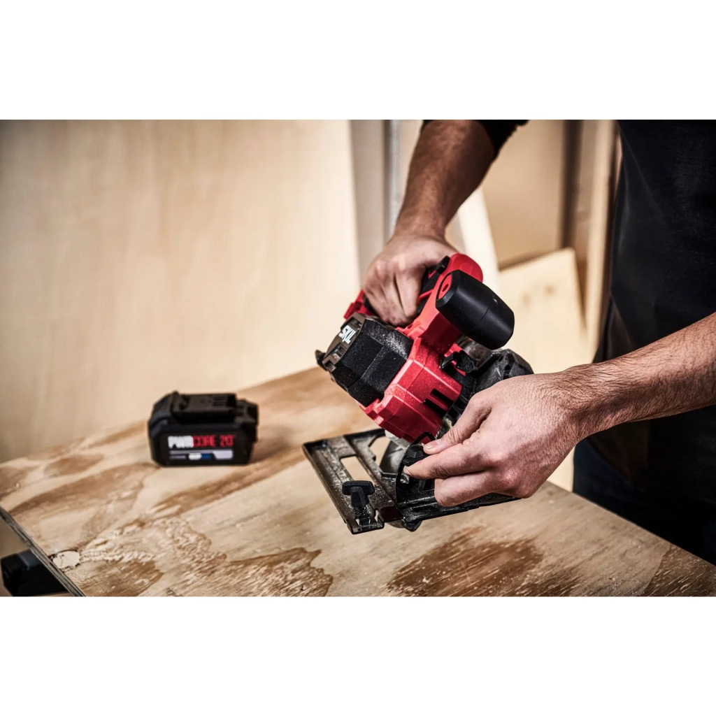 Дискова пила Skil акумуляторна безщіткова, 3551 AB , 4Ah, напрямні рейки (SW1E3551AB) - зображення 6