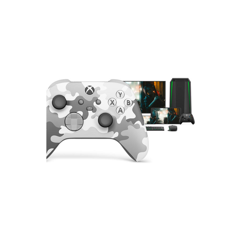 Геймпад Microsoft Wireless Controller Arctic Camo (QAU-00139) - зображення 3