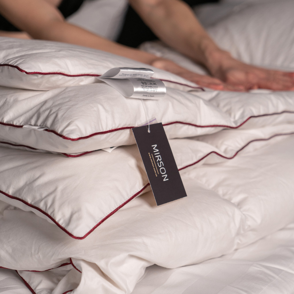 Ковдра MirSon пухова DeLuxе 030 зима 220x240 см (2200005895122) - зображення 6