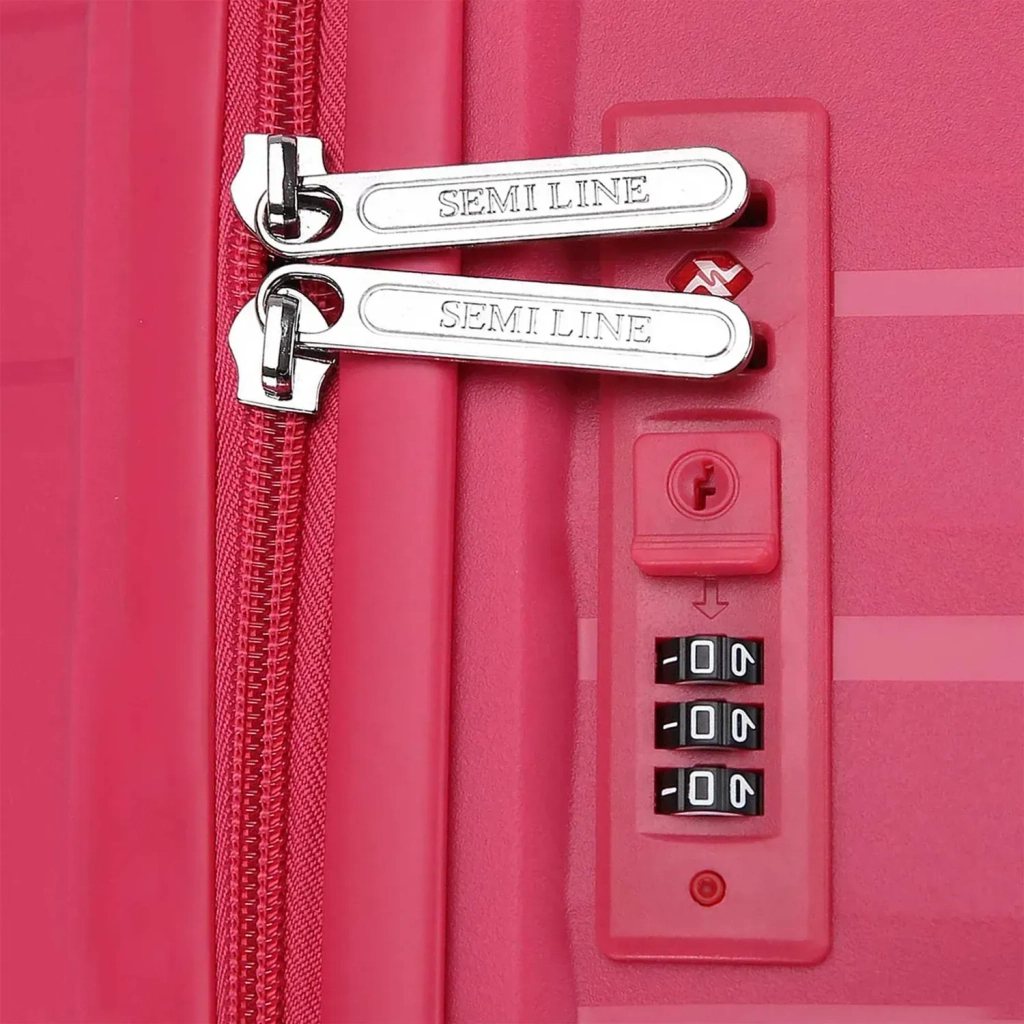 Валіза Semi Line 20" S T5796-1 Magenta (DAS303345) - зображення 7