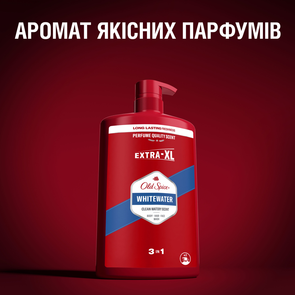 Гель для душу Old Spice Whitewater 1000 мл (8006540818862) - изображение 8