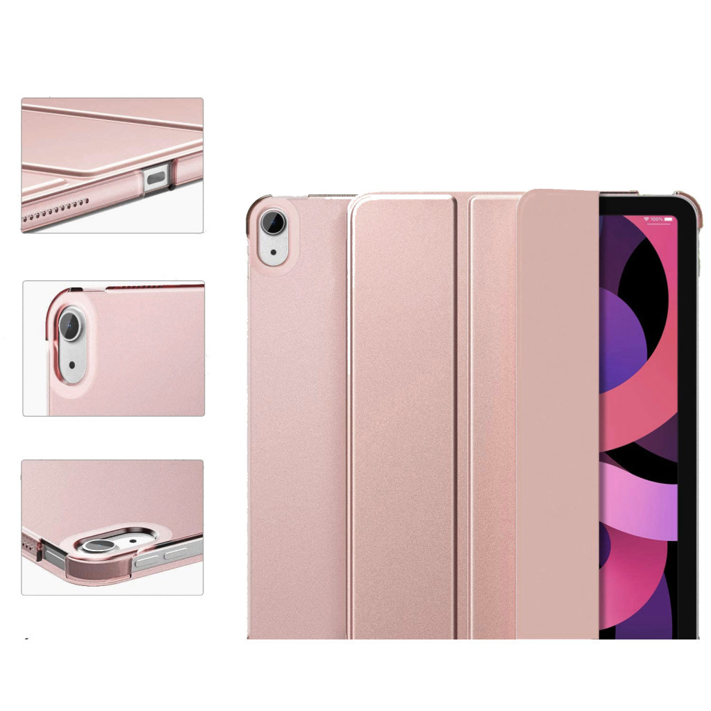 Чохол до планшета BeCover Smart Case Apple iPad Air 10.9 2020/2021 Rose Gold (705492) - зображення 3
