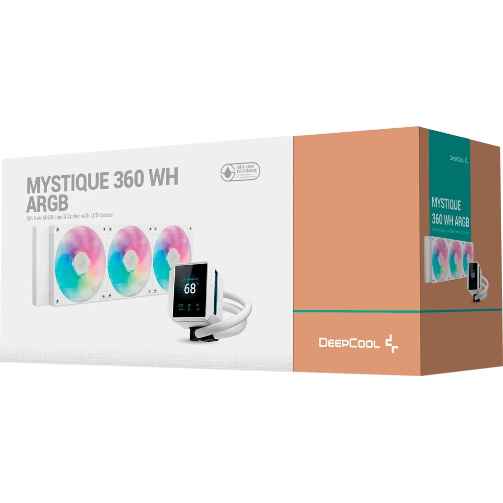 Система рідинного охолодження Deepcool Mystique 360 ARGB White (R-LX360-WHDSNMCP-G-1) - зображення 6