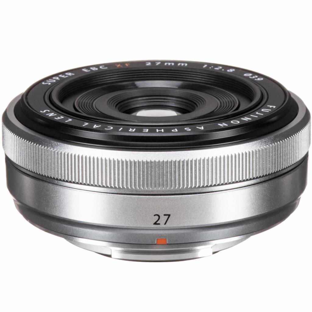 Об'єктив Fujifilm XF 27mm F2.8 Silver (16537689) - зображення 1