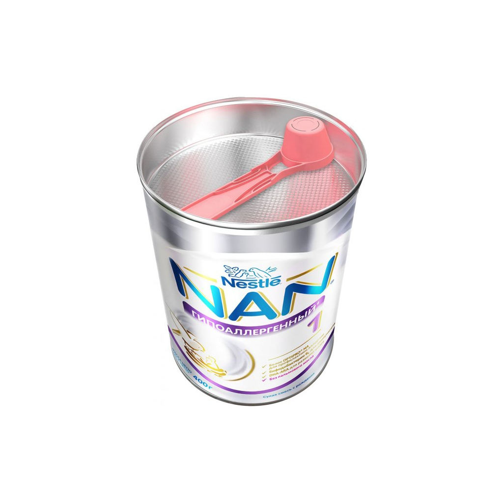 Дитяча суміш Nestle NAN 1 Гіпоалергенний +0 міс. 400 г (7613031251728) - зображення 4