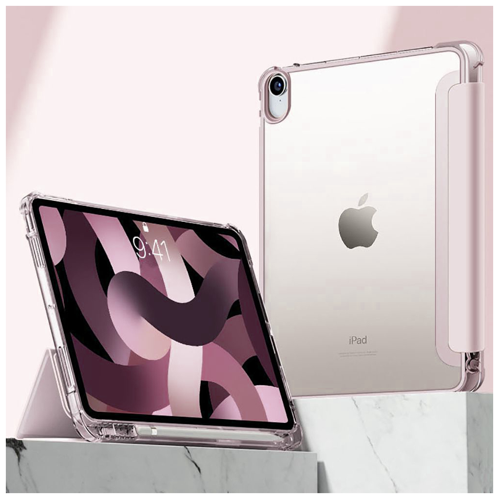 Чохол до планшета BeCover TPU Edge mount Pencil Apple iPad Air 5 (2022) 10.9" Pink (708773) - зображення 4