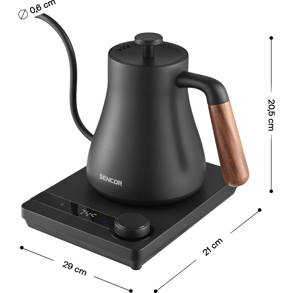 Електрочайник Sencor SWK2828BK - зображення 2