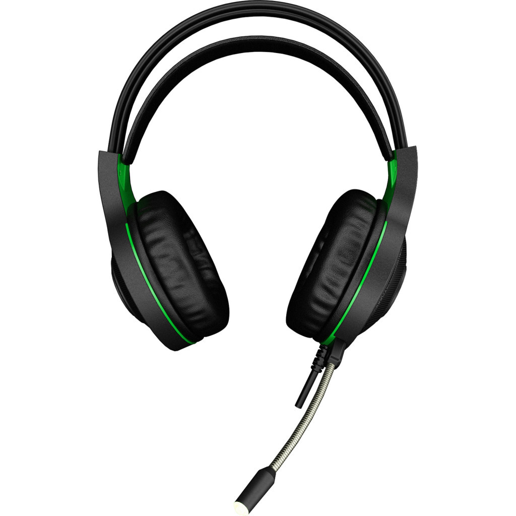 Навушники GamePro Racer HS610G Black-Green (HS610G) - зображення 2