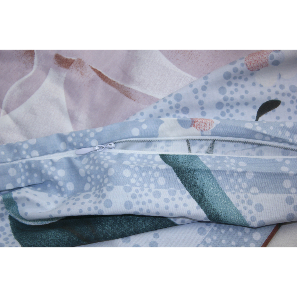 Постільна білизна MirSon Сатин 22-1284 Spring flowering Євро (2200003590432) - зображення 6