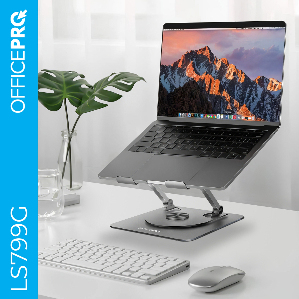Підставка до ноутбука OfficePro LS799G Aluminum alloy Gray (LS799G) - зображення 3