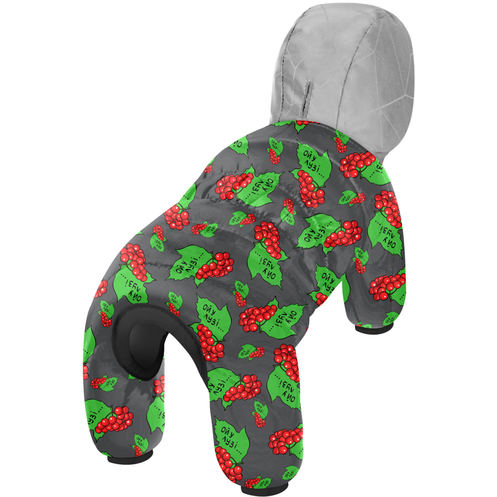 Комбінезон для тварин Collar WAUDOG Clothes Калина L50 B 70-74 см, C 47-50 см (5451-0228) - зображення 1