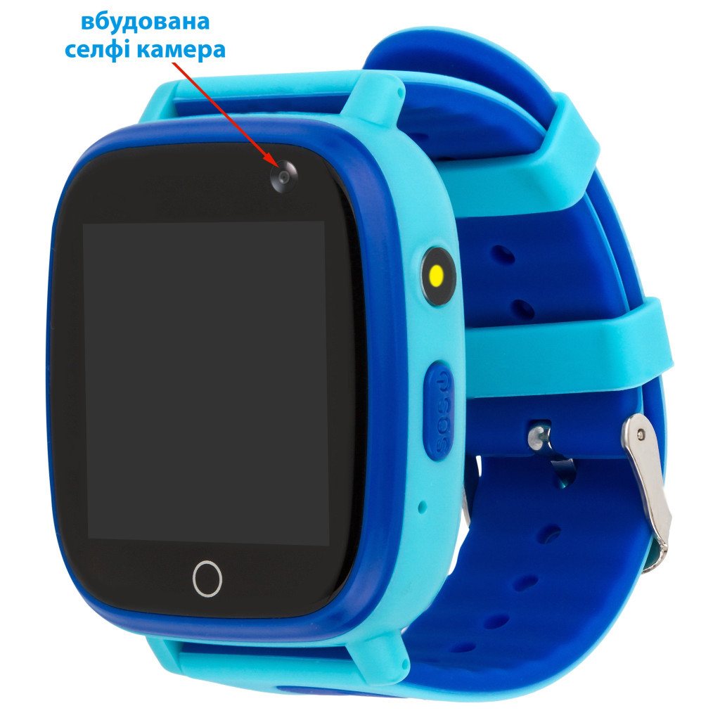 Смарт-годинник Amigo GO001 iP67 Blue (458091) - зображення 8