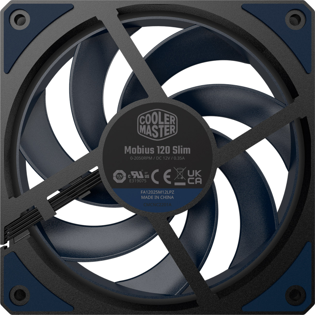 Кулер до корпусу CoolerMaster CASE FAN 120MM/MFZ-S2NN-25NPKR1 COOLER MASTER (MFZ-S2NN-25NPK-R1) - зображення 2
