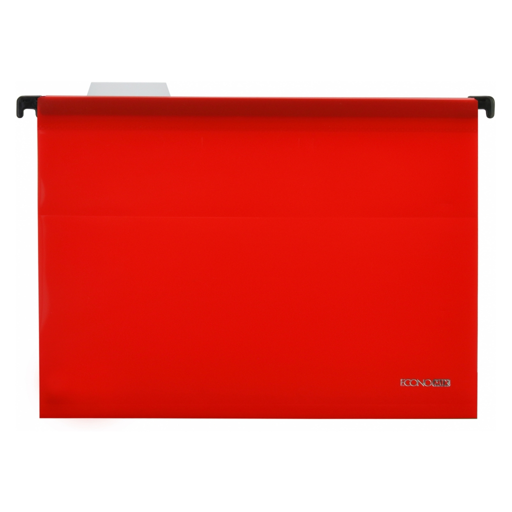 Файл підвісний Economix А4 пластиковий, червоний (E30201-03) - зображення 1
