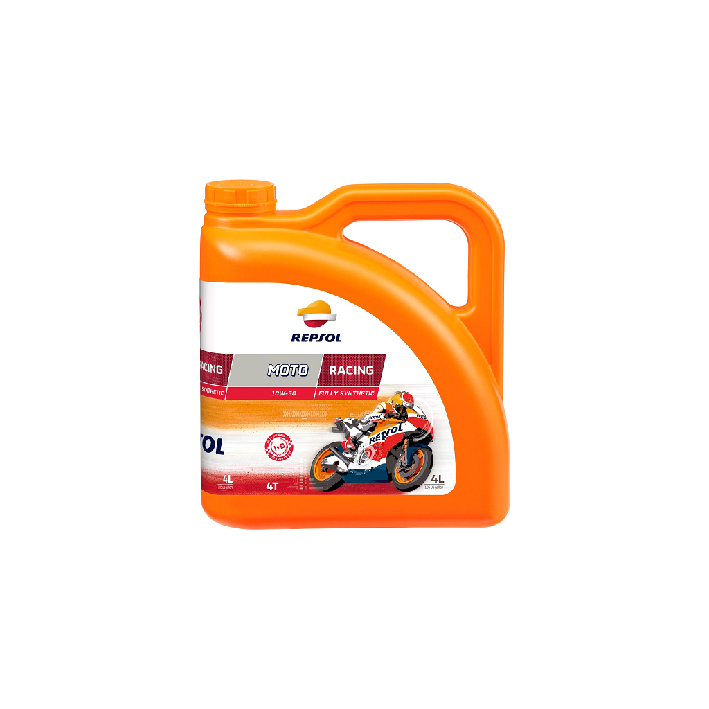 Моторна олива REPSOL MOTO RACING 4T 10W-50 CP-4 4л (RP160P54) - изображение 1