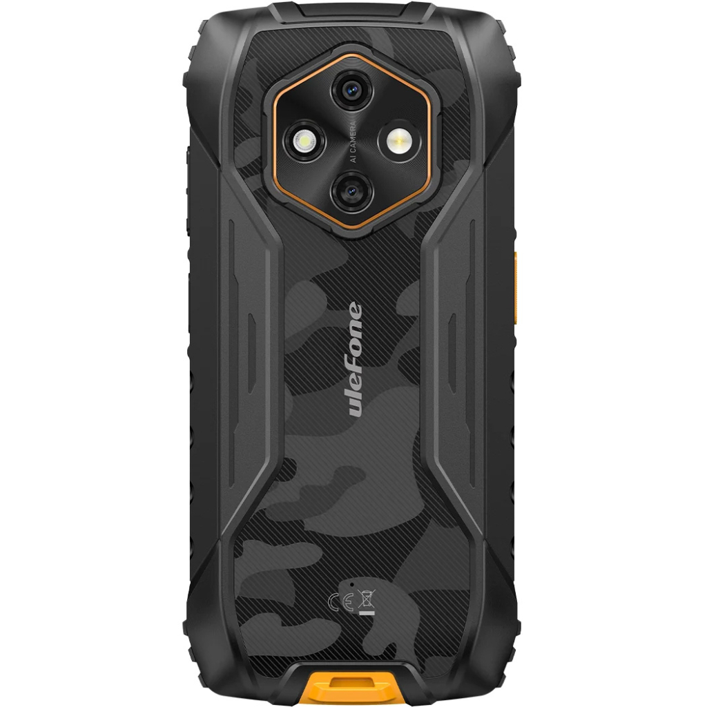 Мобільний телефон Ulefone Rugking 4 Pro 8/256Gb Black-Orange (6975326660921) - зображення 3