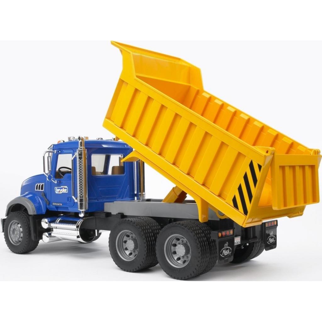 Спецтехніка Bruder самоскид Mack Granite, 1:16 (02815) - зображення 2