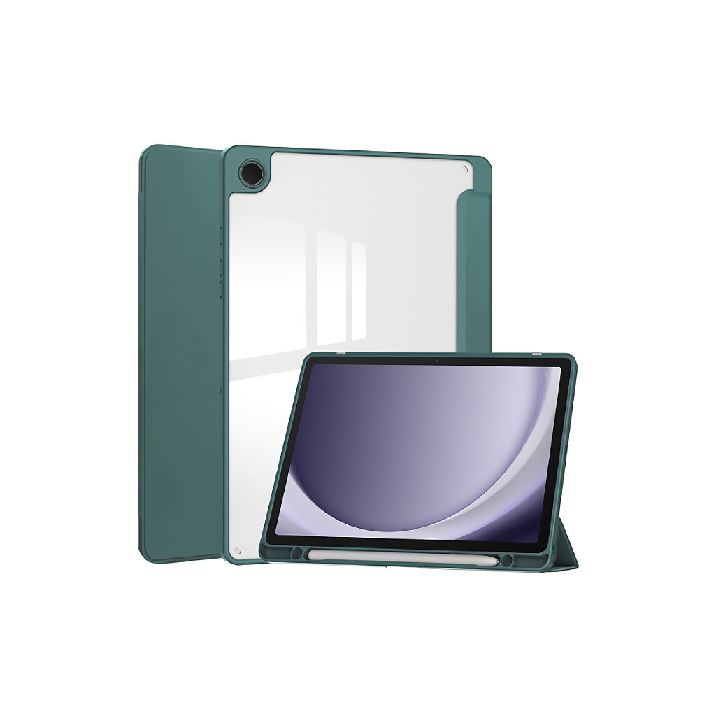 Чохол до планшета BeCover Soft Edge stylus holder Samsung Tab A9 Plus SM-X210/SM-X215/SM-X216 11.0" Dark Green (710368) - зображення 2