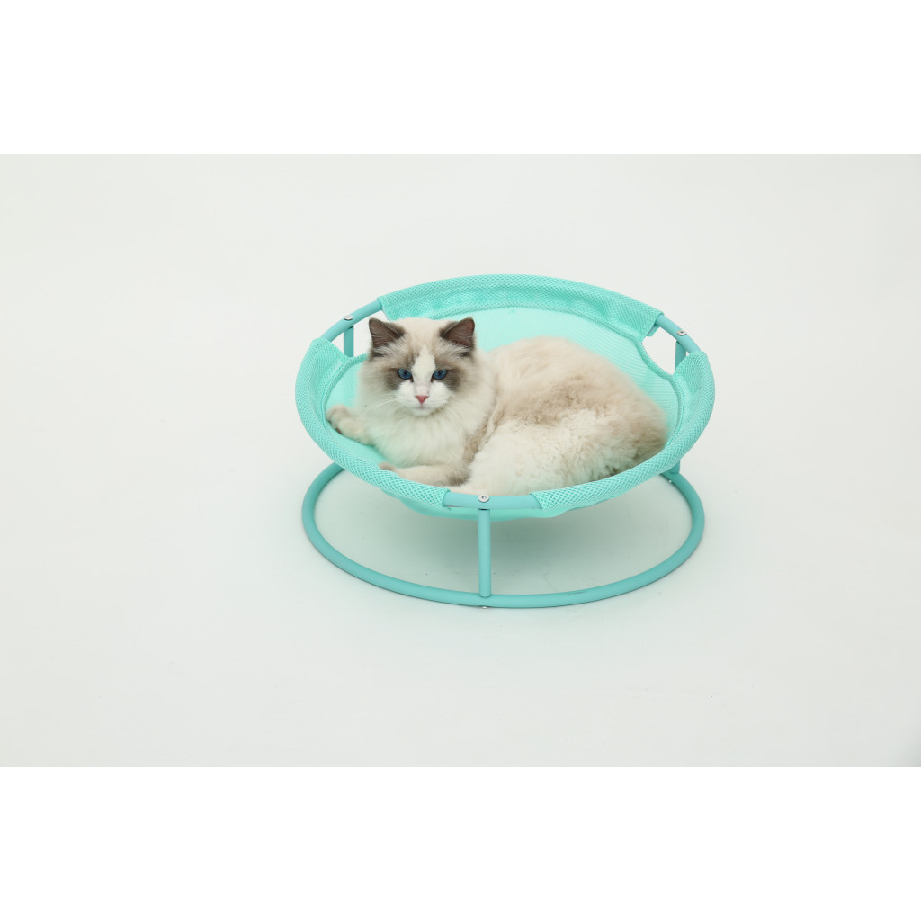 Лежак для тварин MISOKO&CO Pet bed round 45x45x22 см mint (HOOP31831) - зображення 5