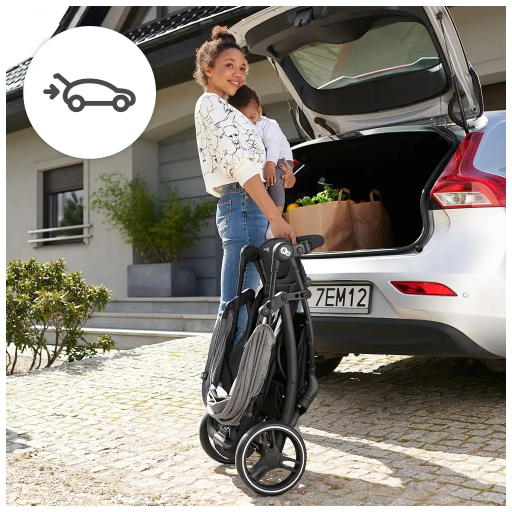 Коляска Kinderkraft Trig 2 TR Grey (KSTRIG2TGRY0000) (5902533921225) - зображення 11