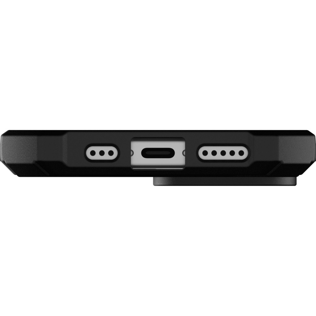 Чохол до мобільного телефона UAG Apple iPhone 15 Essential Armor Magsafe Black (114288114040) - зображення 7