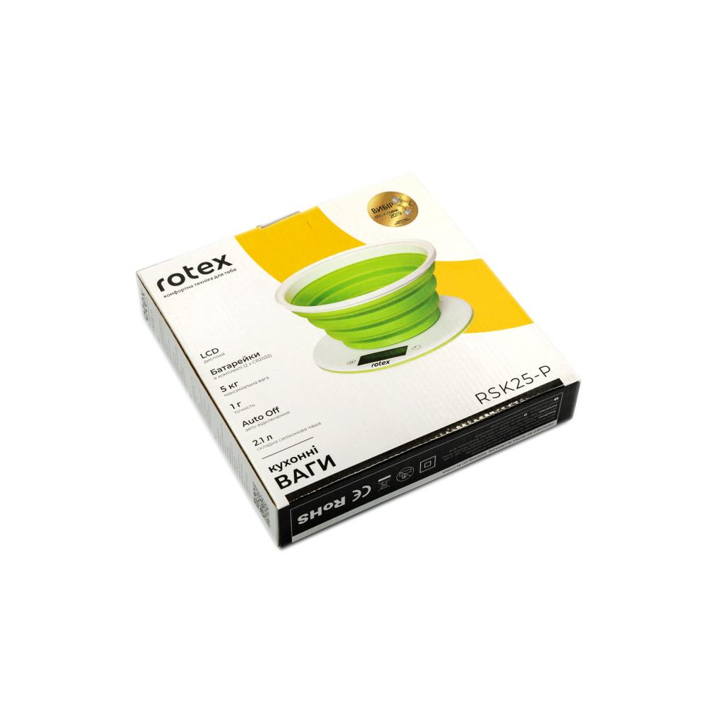 Ваги кухонні Rotex RSK25-P - зображення 3