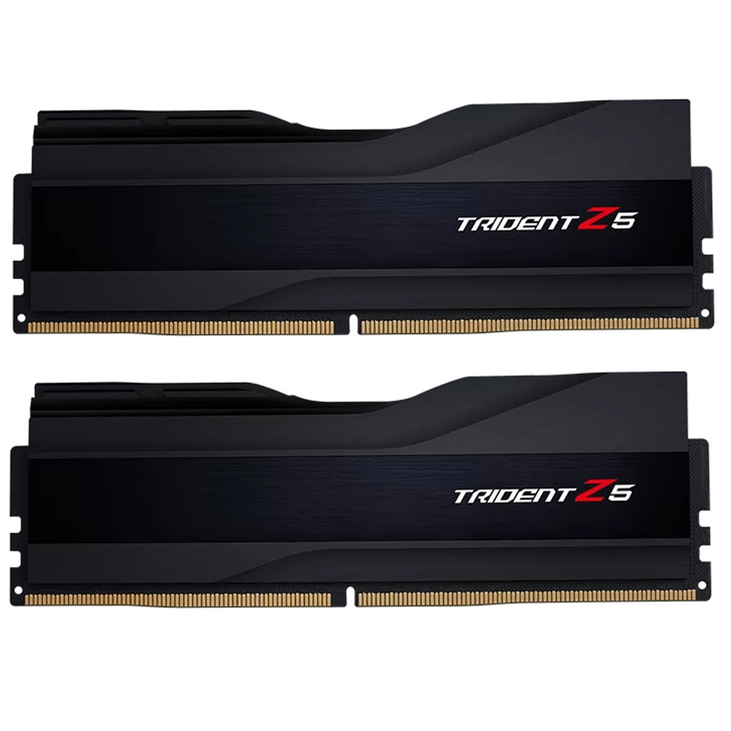 Модуль пам'яті для комп'ютера DDR5 32GB (2x16GB) 6000 MHz Trident Z5 Black G.Skill (F5-6000J3040F16GX2-TZ5K) - зображення 1