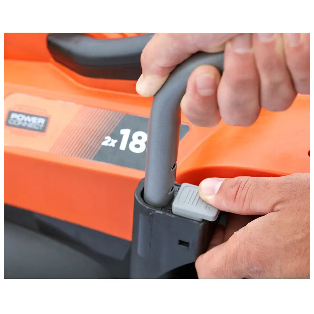 Газонокосарка Black&Decker акумуляторна 18 В, 4.0 Ач, 32 см, 2 АКБ та ЗП (BCMW33184L2) - изображение 6