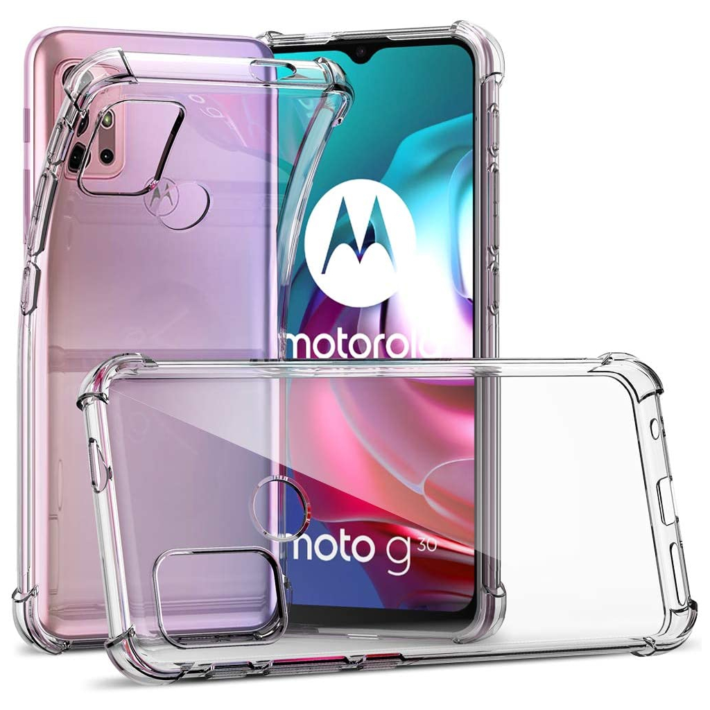 Чохол до мобільного телефона BeCover Anti-Shock Motorola Moto G10 / G30 Clear (706675) - зображення 1