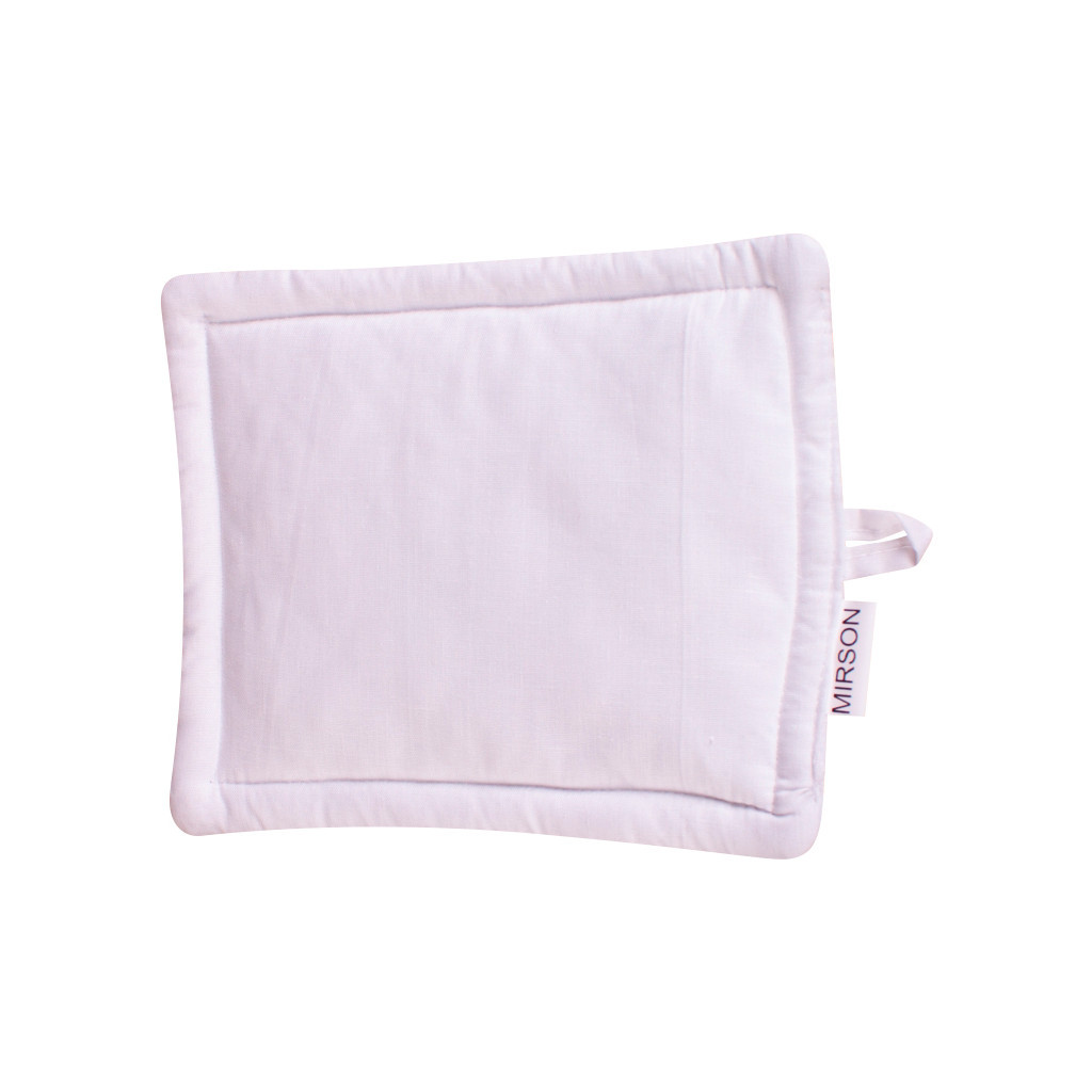 Кухонна прихватка MirSon Бязь 11-2107 White (2200006753261) - зображення 1