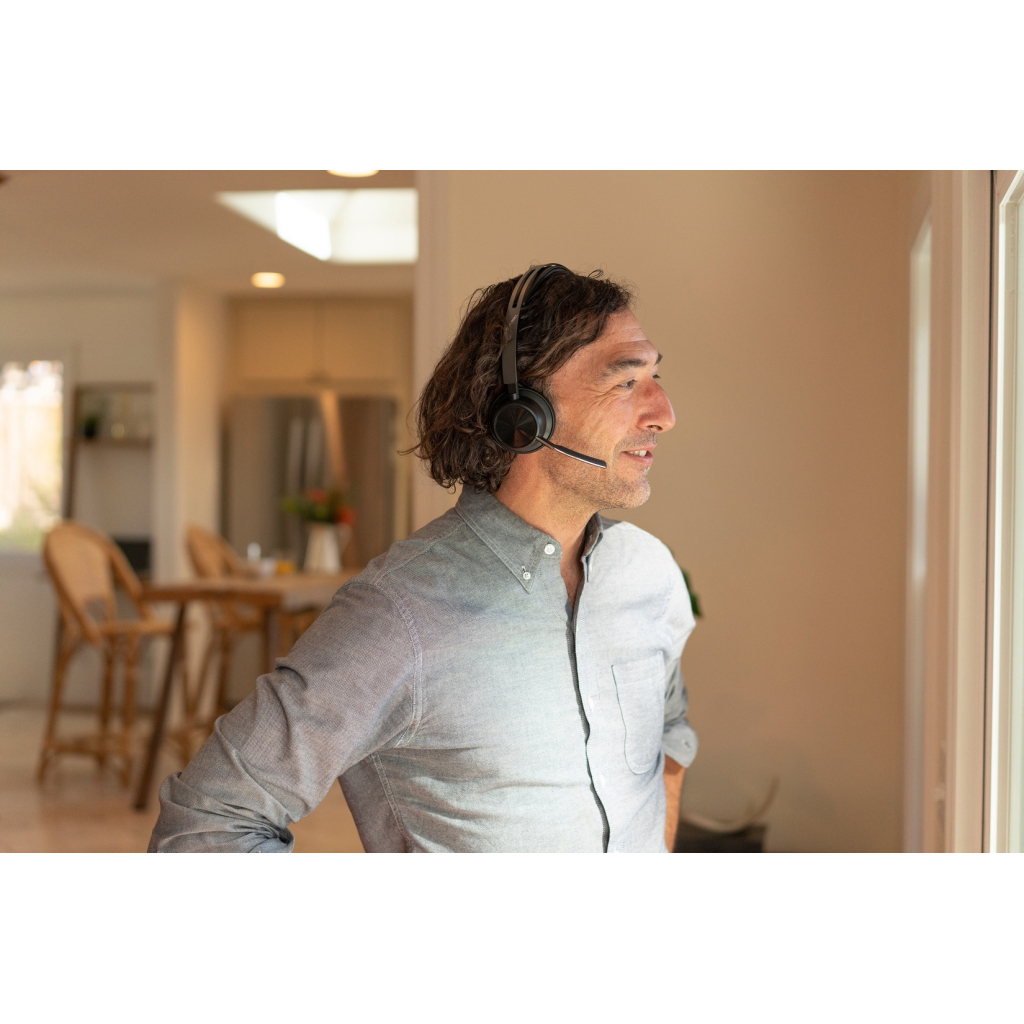 Навушники Poly Voyager Focus 2 USB-A Bluetooth Black (76U46AA) - зображення 2