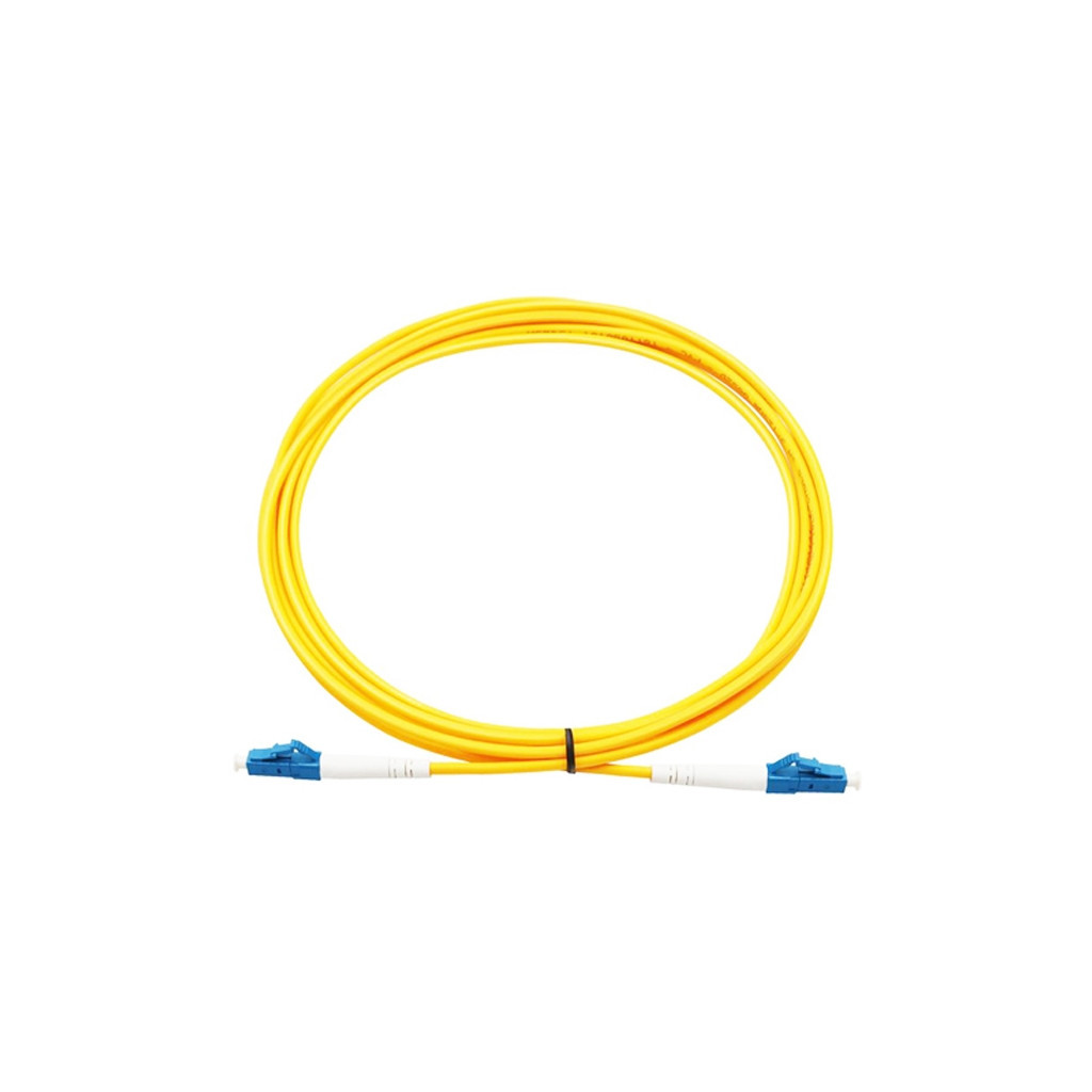 Оптичний патчкорд LC/UPC-LC/UPC Singlemode, Simplex, 1m Eserver (ES-LC-LC/UPC-1-SM-S) - зображення 1