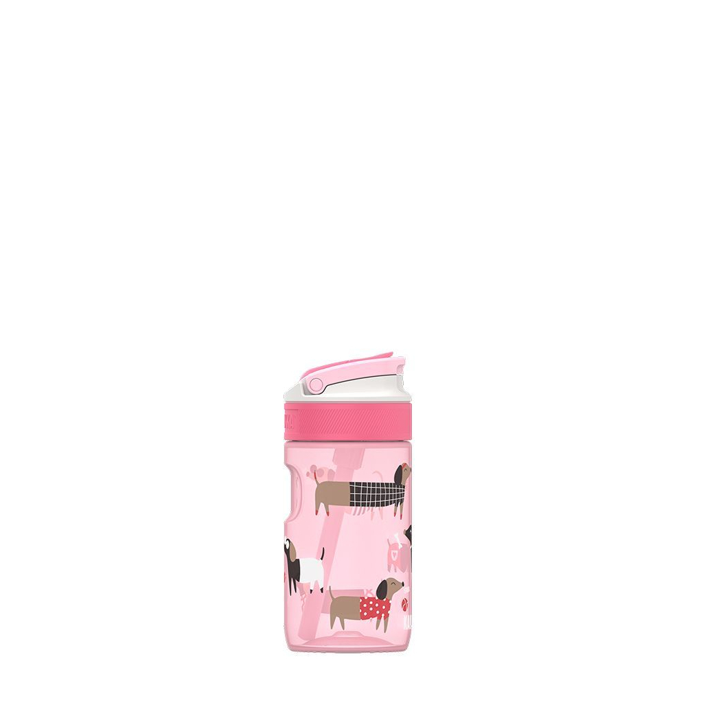 Пляшка для води Kambukka Lagoon kids Diva Dogs 400 мл рожева (11-04056) - зображення 4