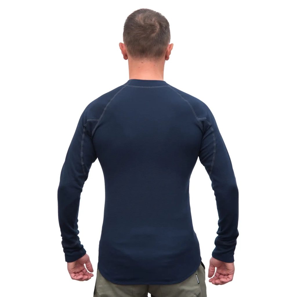 Термокофта Sensor Double Face LS deep blue 23200059 XXL (SM11DF-deepblue-XXL) - зображення 3