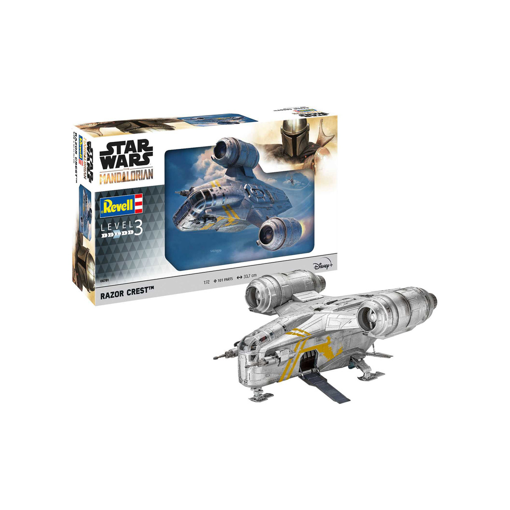 Збірна модель Revell Корабель The Razor Crest з серіалу "Мандалорець" рівень 3, 1:72 (RVL-06781) - зображення 2