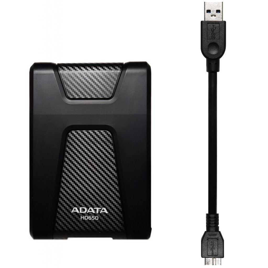 Зовнішній жорсткий диск 2.5" 1TB ADATA (AHD650-1TU31-CBK) - изображение 6