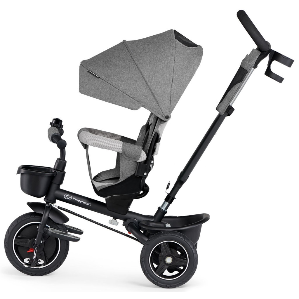 Дитячий велосипед Kinderkraft Spinstep Platinum Grey (KRSPST00GRY0000) (5902533916511) - зображення 4