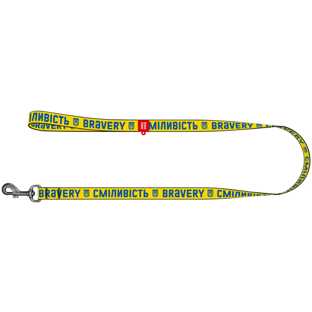 Повідок для собак WAUDOG Nylon "Сміливість" L-XXL Ш 25 мм (4925-0231) - зображення 2