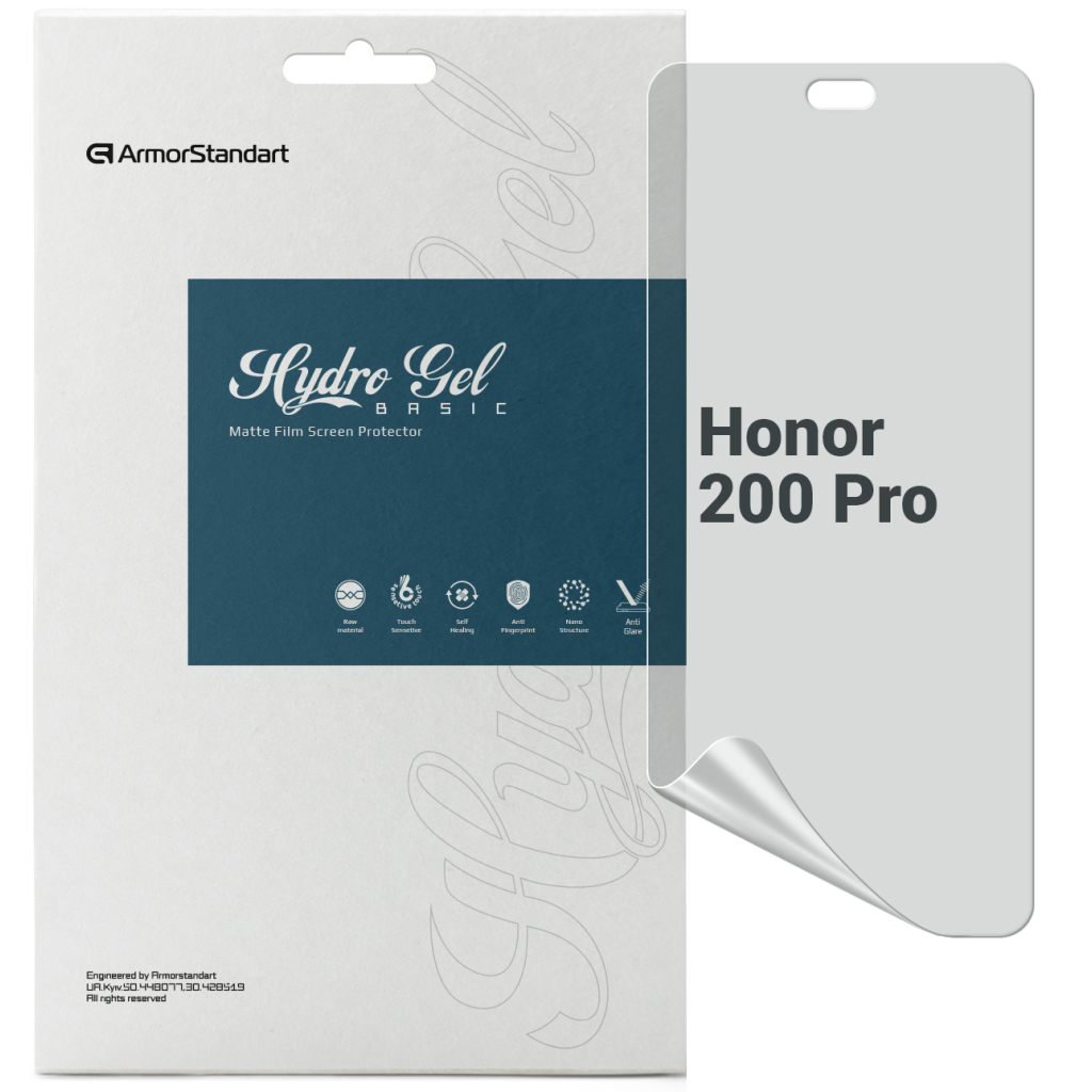 Плівка захисна Armorstandart Matte Honor 200 Pro (ARM80654) - зображення 1