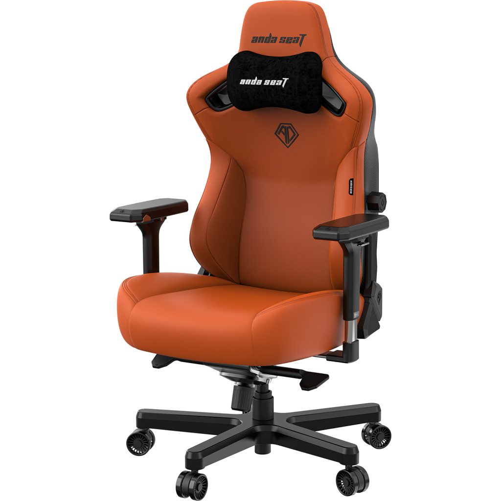 Крісло ігрове Anda Seat Kaiser 3 Size L Orange (AD12YDC-L-01-O-PV/C) - зображення 3