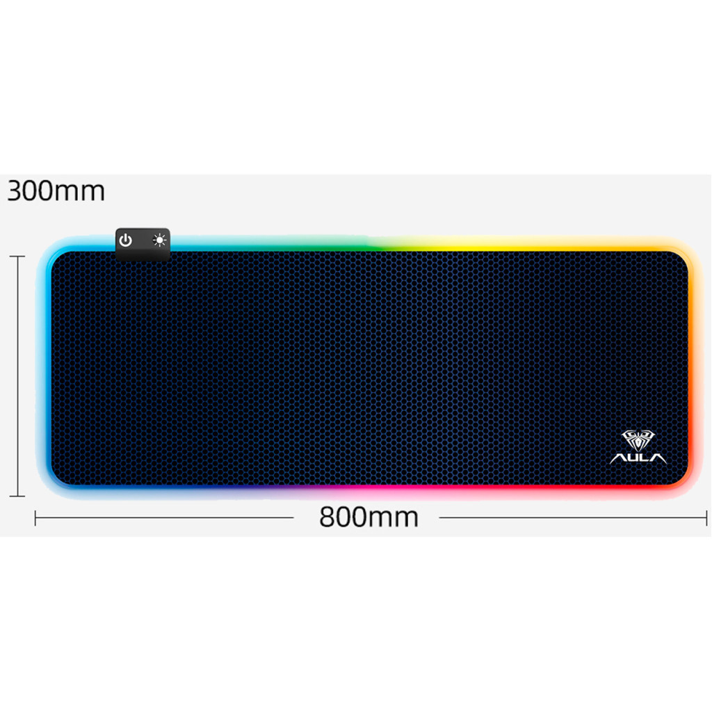 Килимок для мишки Aula F-X5 Black (6948391216027) - зображення 3