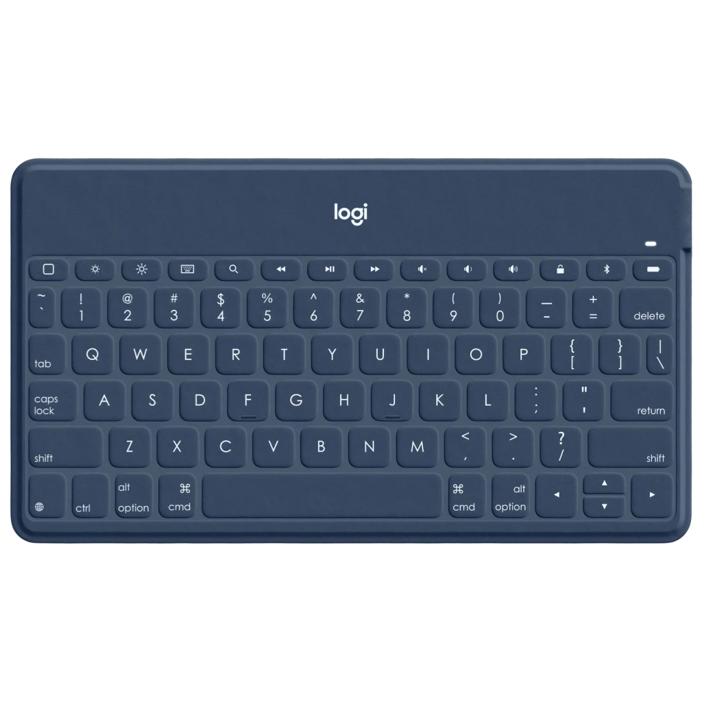 Клавіатура Logitech Keys-To-Go для iPhone, iPad, Apple TV UA Classic Blue (920-010060) - зображення 1
